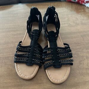 American Eagle Sandals Black
